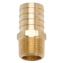 Edelbrock Fitting Brass Hose 1 00In Hose I D X 3/4-14 Pipe for Sb-Chrys Manifolds-1