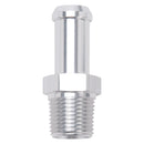 Edelbrock Hose End Straight 3/8In NPT to 1/2In Barb Clear Anodize-1