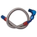 Edelbrock Fuel Line Braided Stainless for BBC ( Use w/ 8134 )-1