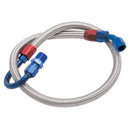 Edelbrock Fuel Line Braided Stainless for SBF ( Use w/ 8134 )-1