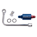 Russell Performance Chrome Steel Fuel Line & Filter Kit for Performer Series Carbs-1
