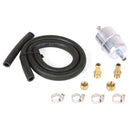 Edelbrock Universal Single-Feed Fuel Filter Kit Fits 5/16in Or 3/8in Lines-1