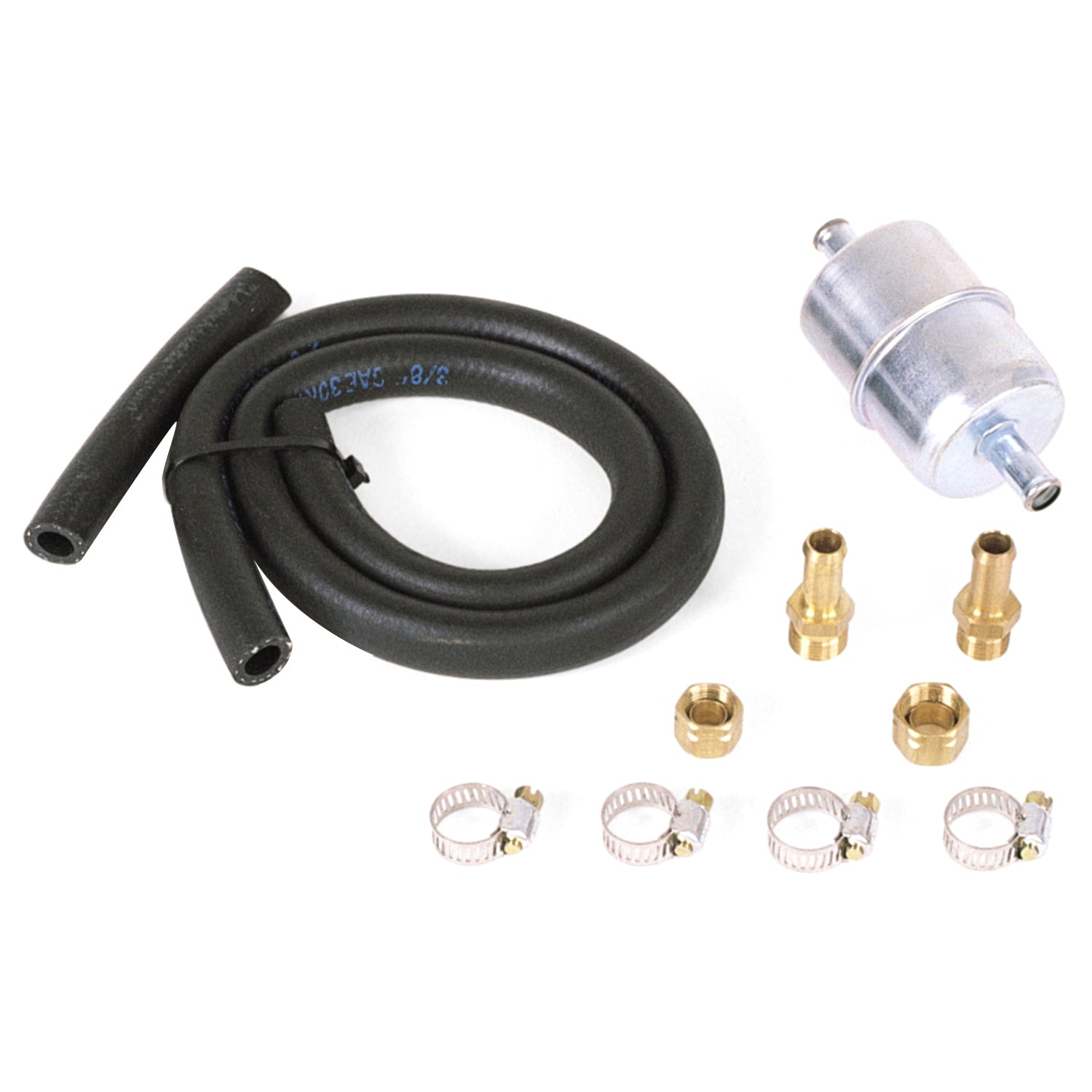 Edelbrock Universal Single-Feed Fuel Filter Kit Fits 5/16in Or 3/8in Lines