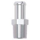 Edelbrock Hose End Straight 1/2In NPT to 5/8In Barb Clear Anodize-1