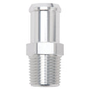 Edelbrock Hose End Straight 1/2In NPT to 3/4In Barb Clear Anodize-1