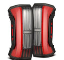 AlphaRex 22-24 Toyota Tundra NOVA-Series Prismatic LED Tail Lights - Black/Red-1
