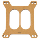 Edelbrock Spacer Carburetor 1/2In Wood Fiber Laminate DIVided-1