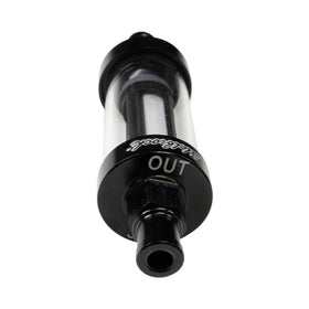 Edelbrock 3/8in i.d. Hose Clear View Fuel Filter - 0