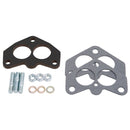Edelbrock Carb Spacer Kit 3-Bolt 94 Series Carburetor Black Laminate Fiber-1