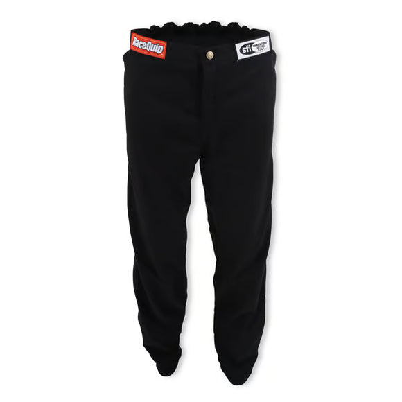 RACEQUIP SFI-1 1-L PANTS BLACK MED-TALL