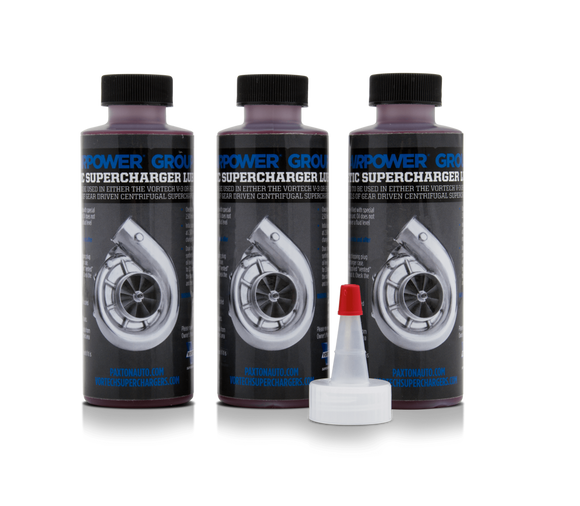 Vortech 3-Pack. 4oz. V-3 Supercharger Oil