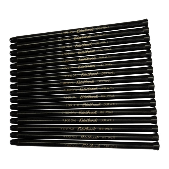 EDELBROCK Pushrod #9617 For Chrysler 383 Hyd. Roller Cams., O.D. 3/8 in., L 7.900 in.