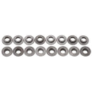 Edelbrock Valve Spring Retainers Steel Set of 16-1