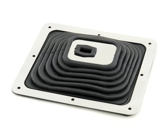 Mr. Gasket Shifter Boot - Large - 7-3/4 In X 9 In - Black - Rubber