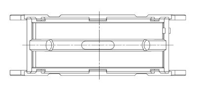 ACL BMW S65B40 4.0L V8 Standard Size Main Bearings