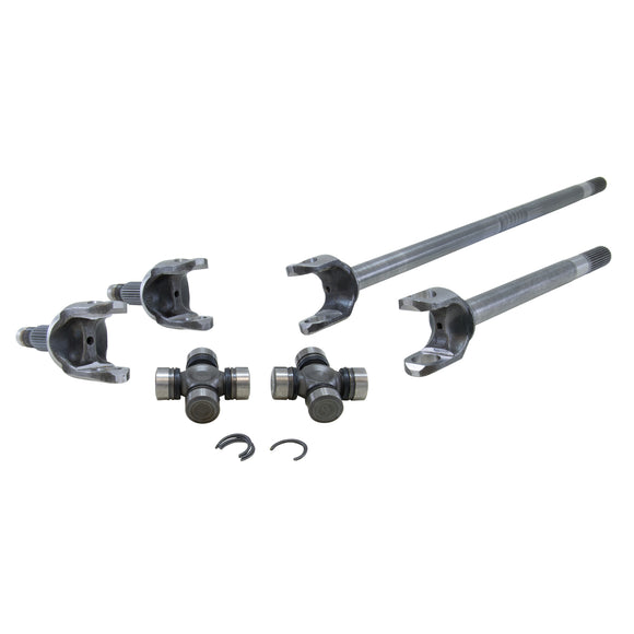 USA Standard 4340 Chrome-Moly Replacement Axle Kit For TJ/XJ/YJ/WJ/Zj Front / Dana 30 / 30 Spline