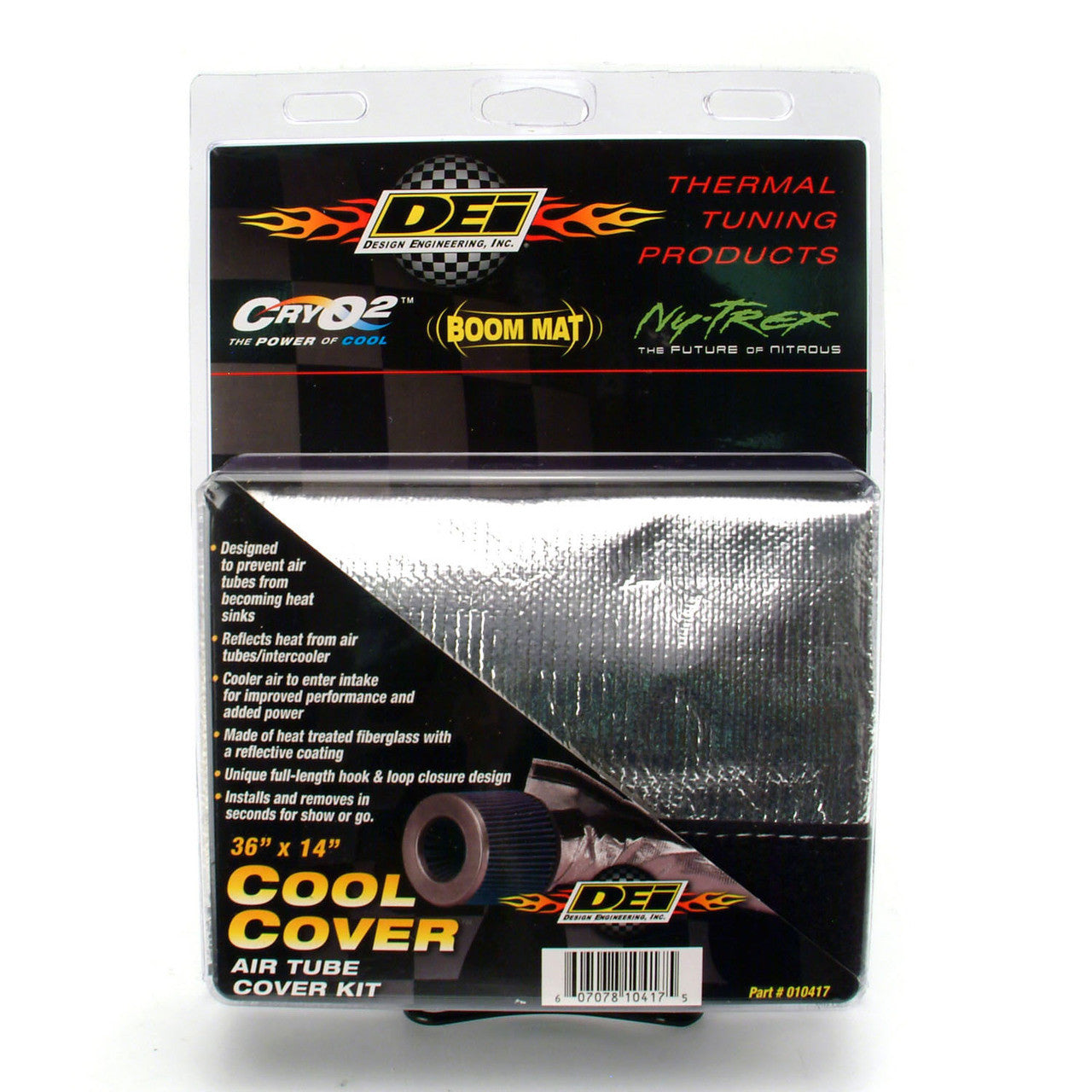 DEI Cool-Cover 14in w x 3ft - Air-Tube Cover Kit - 0