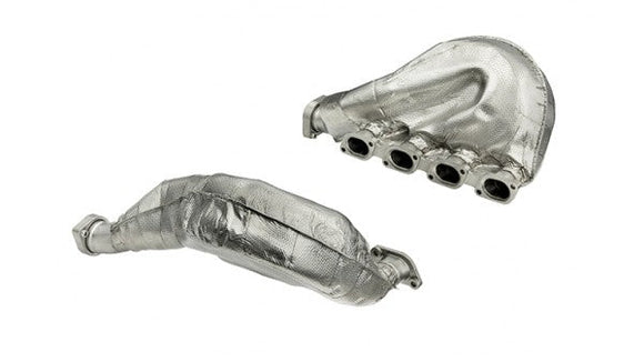 TUBI 348 - MONDIAL T EXHAUST MANIFOLDS KIT w INSULATION