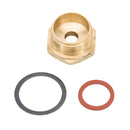 Edelbrock Fuel Bowl Inverted Flare Fitting Straight Male 7/8In-20 w/ Inverted 5/8In-18 Female Flare-1