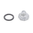 Edelbrock Power Valve Plug and Gasket for Any Demon Holley And Quick Fuel Carburetor-1
