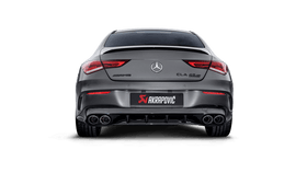 Akrapovic 2020 Mercedes-Benz CLA 45S AMG (C118/X118) Evolution Line (Titanium) w/Carbon Tips - 0