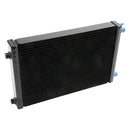 EDELBROCK HEAT EXCHANGER. DUAL PASS. SINGLE ROW. 26.700 BTU/HR.. 17 W X 11 H X-1