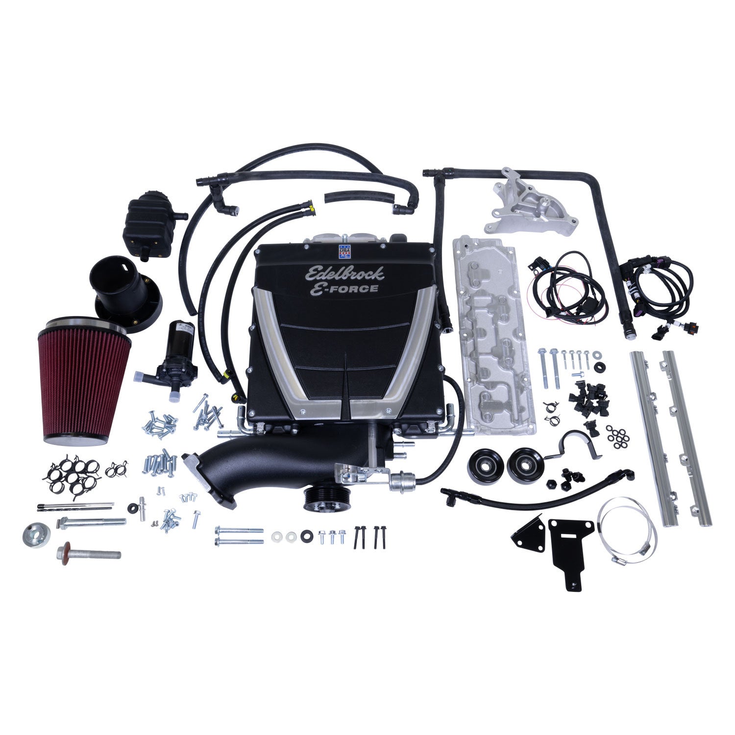 Edelbrock Supercharger Kit  LS3/L92 Swap W/ Truck Belt Offset (88mm TB)