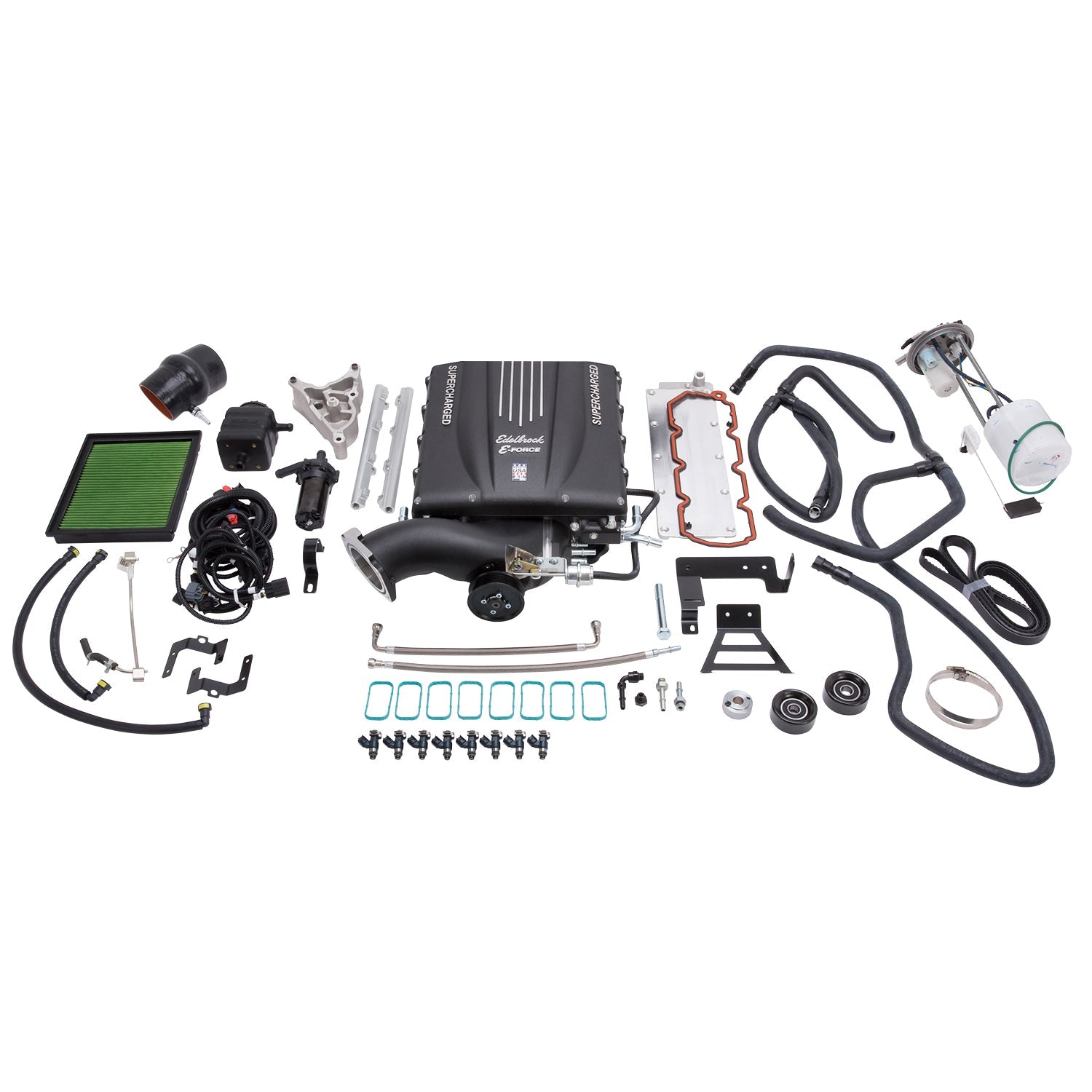 EDELBROCK SUPERCHARGER ASSEMBLY. 2011-2013 GM HD TRUCK. 6.0L ENGINES. NO TUNER