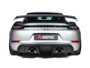 Akrapovic 2020+ Porsche Cayman GT4 (718) Slip-On Race Line (Titanium) (Req Tips / Option 2)-2
