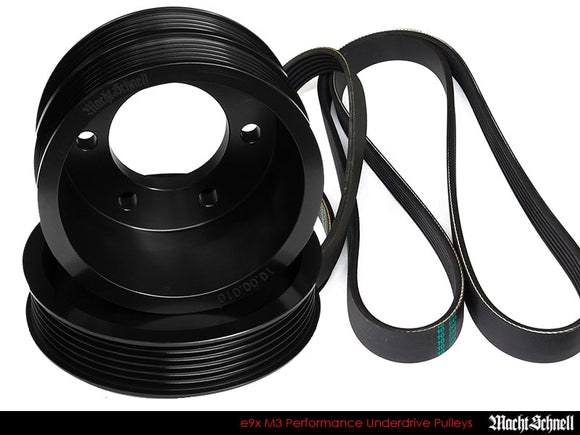 Macht Schnell E9X M3 Underdrive Pulley Kit
