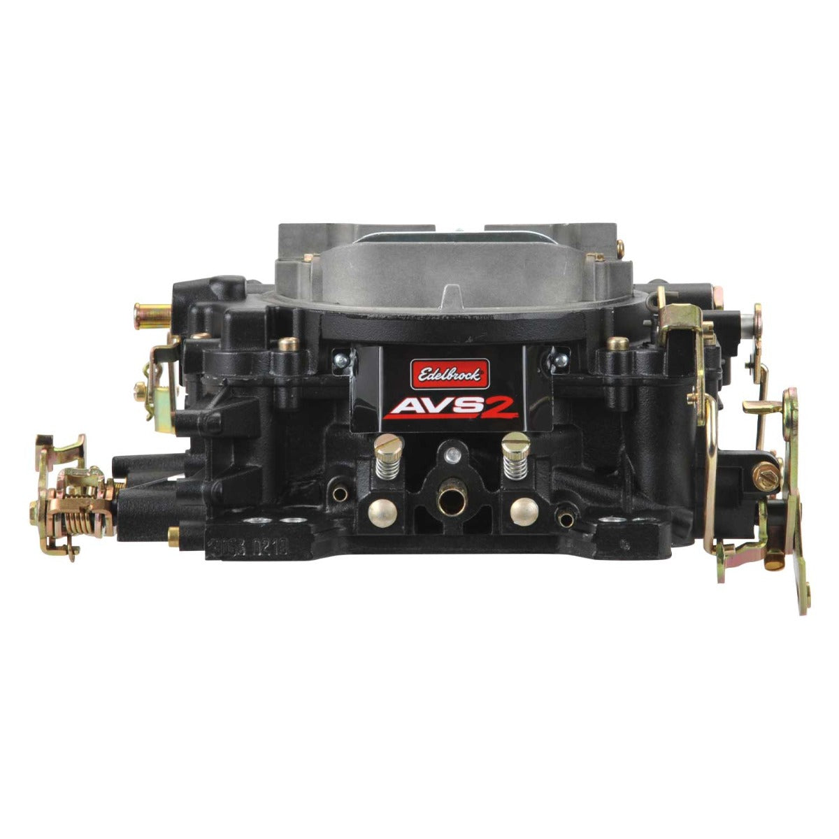 Edelbrock Carburetor AVS2 Series 650 CFM Manual Choke Black Powder Coated (Non-EGR) - 0