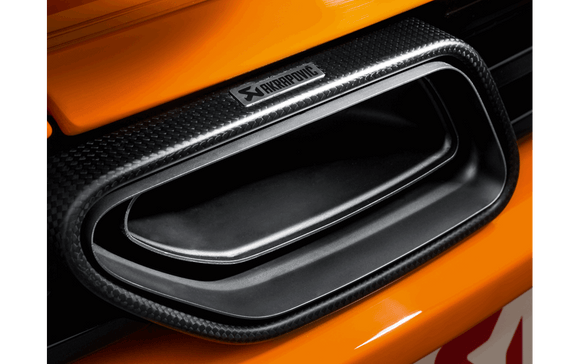 Akrapovic 12-14 McLaren 12C/12C Spyder Slip-On Line (Titanium) w/ Carbon Tips
