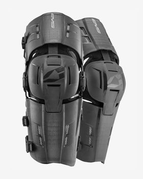 EVS RS9 Knee Brace Black Pair - XL