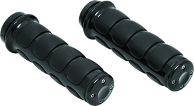 Kuryakyn ISO Grips Without Throttle Boss Throttle-By -Wire Black
