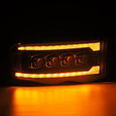 AlphaRex 02-05 Dodge Ram 1500 NOVA LED Proj Headlights Plank Style Blk w/Activ Light/Seq Signal-5