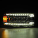 AlphaRex 02-05 Dodge Ram 1500 NOVA LED Proj Headlights Plank Style Chrome w/Activ Light/Seq Signal-5