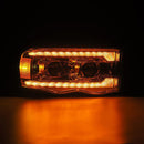AlphaRex 02-05 Dodge Ram 1500 PRO-Series Projector Headlights Plank Style Chrome w/Seq Signal-3