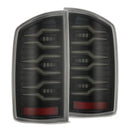AlphaRex 02-06 Dodge Ram1500/03-06 Dodge Ram 2500/3500 Truck LUXX-Series LED Tail Lights Alpha-Black-1