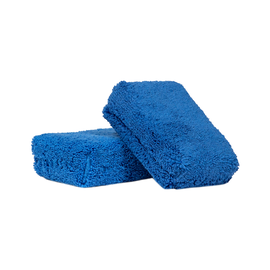 Monster Fluff Plush Microfiber Applicator, Blue 3" x 5" x 2" (2 Pack) (Comes in Case of 24 Units)