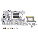 Edelbrock Performer Pontiac Polished Manifold-1