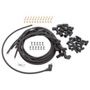 Edelbrock Spark Plug Wire Set Universal 90 Deg Boots 500 Ohm Resistance 8 65mm Black Wire (Set of 9)-1