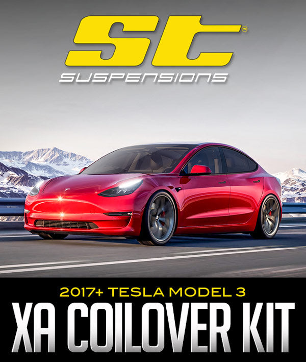 ST SUSPENSIONS XA COILOVER KIT: 2017+ TESLA MODEL 3