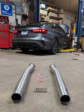 8V 8Y RS3 / 8S TTRS 2.5T EVO Mid Pipes - 0