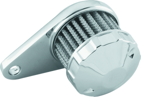 Bikers Choice Chrome Crankcase Breather With Mount 3/8 Hose Custom