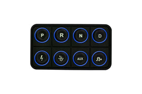 AEM EV 8 Button Keypad CAN Based Programmable Backlighting - 0