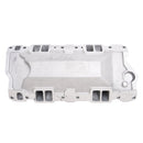 Edelbrock SBC Perf Air Gap Manifold Polished-3