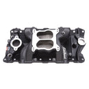 Edelbrock Manifold SBC Performer Air Gap Black-1