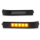 ANZO LED Mirror Lights 2009-2014 Ford F-150 LED Mirror Lights Smoke w/ Amber LED-1