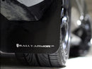 Rally Armor 08-10 Subaru WRX / 08-11 Impreza 2.5i (Hatch/Sedan) Black UR Mud Flap w/White Logo-2