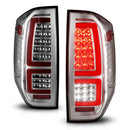 ANZO 2014-2021 Toyota Tundra LED Taillights Chrome Housing/Clear Lens-1